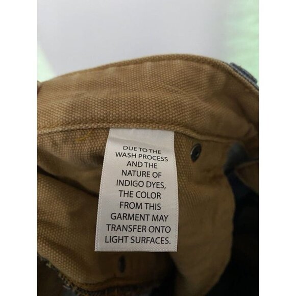 Men's Duluth Trading Co. Flex Ballroom Relaxed Fit Blue Jeans 40 X 28 - Picture 9 of 12